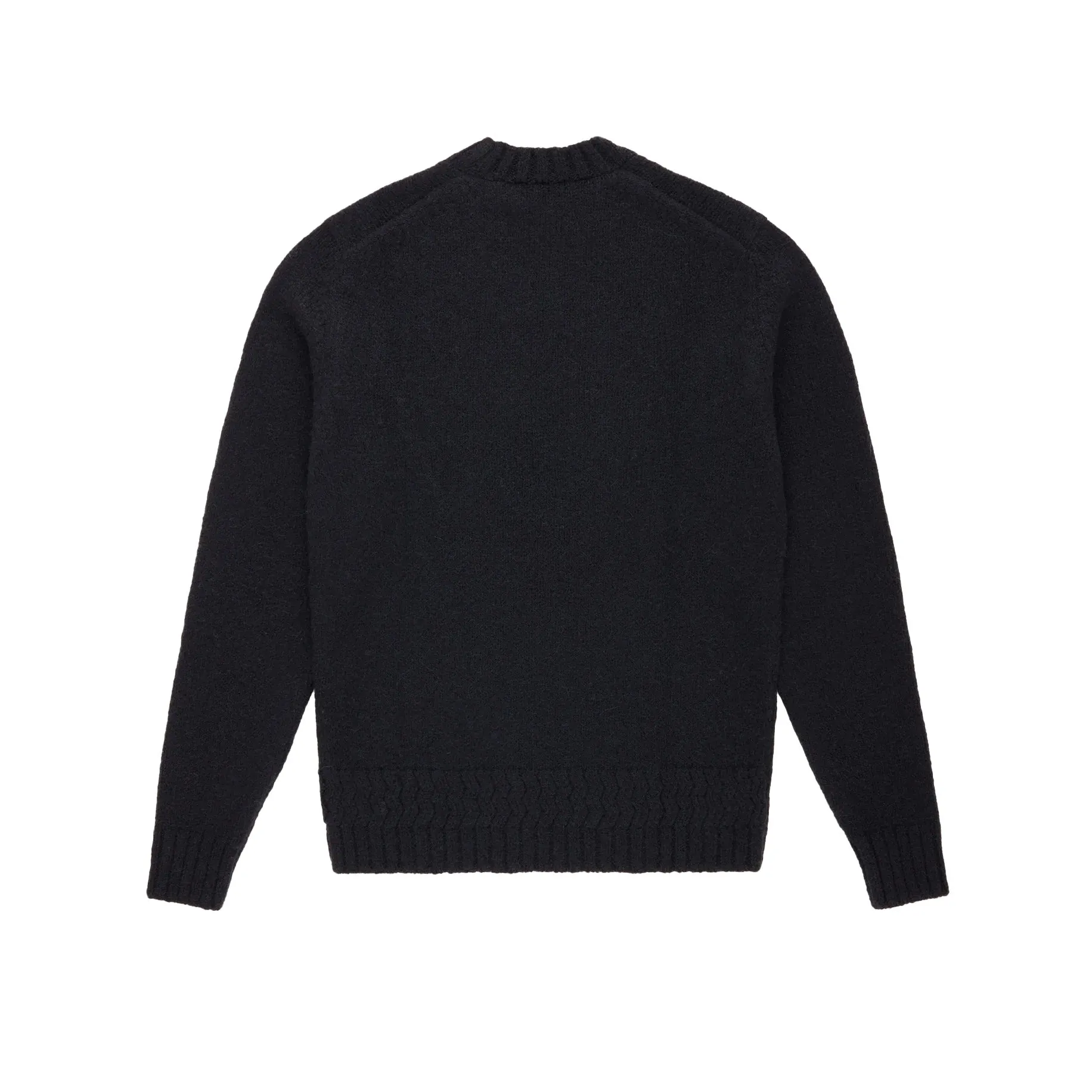 3sixteen - Alpaca Crewneck - Black