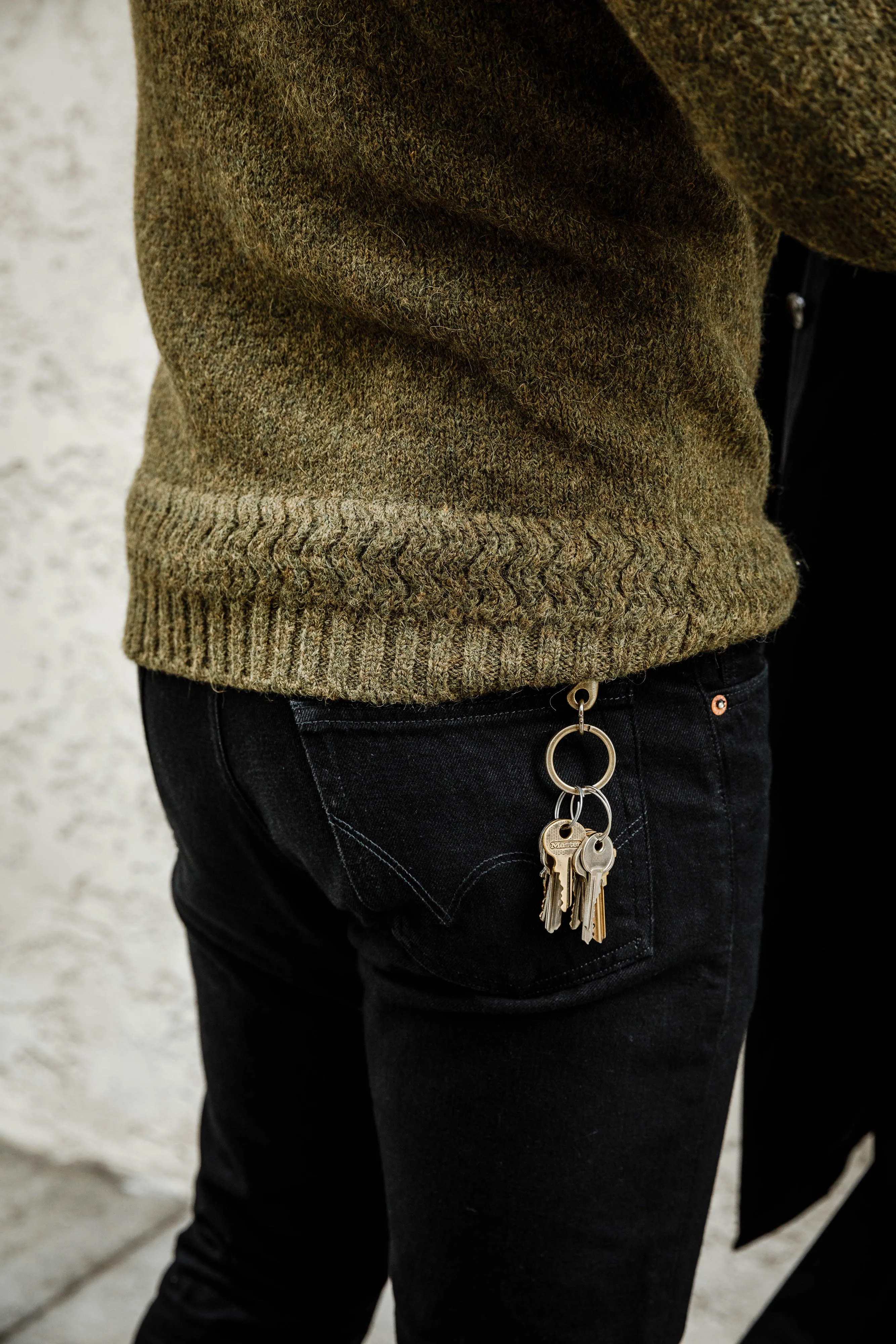 3sixteen - Alpaca Crewneck - Forest