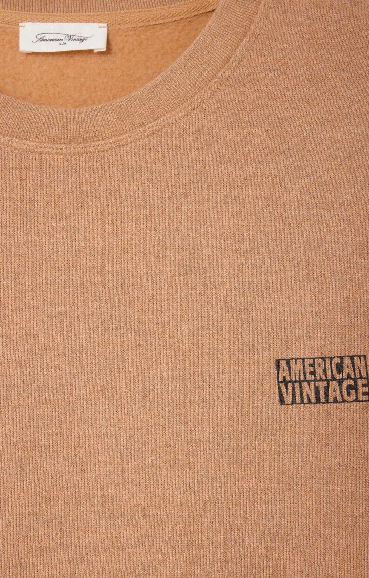 American vintage doven sweat mdov03a overdyed hazel