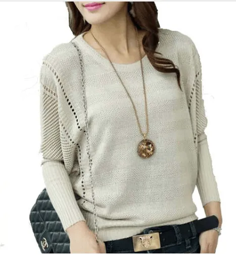 BATWING SLEEVES PULLOVER