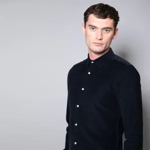 Blyton Slim Fit Corduroy Cotton Shirt