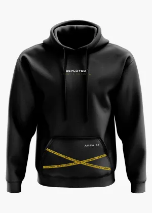 Caution Line Snow Soft Premium Hoodie