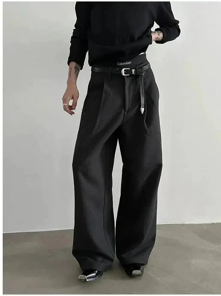 Chicmy- Comfortable Wide-leg Pleated Pants