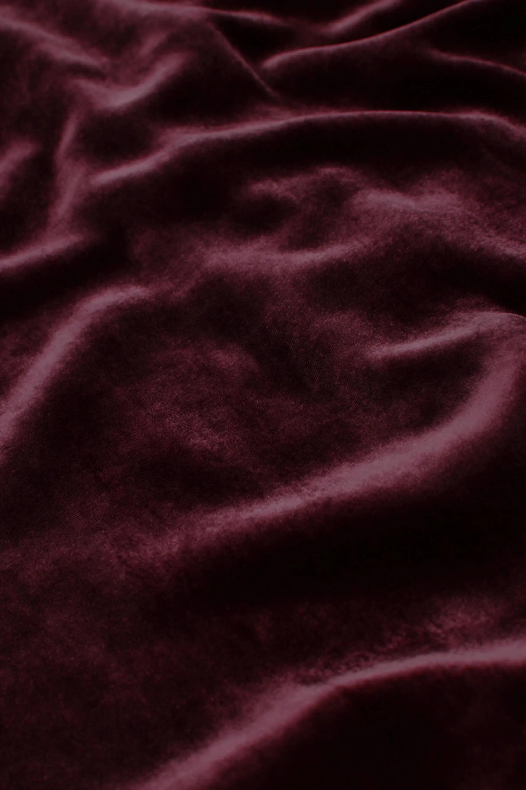 Coco Burgundy Pyjamas in Silk Velvet