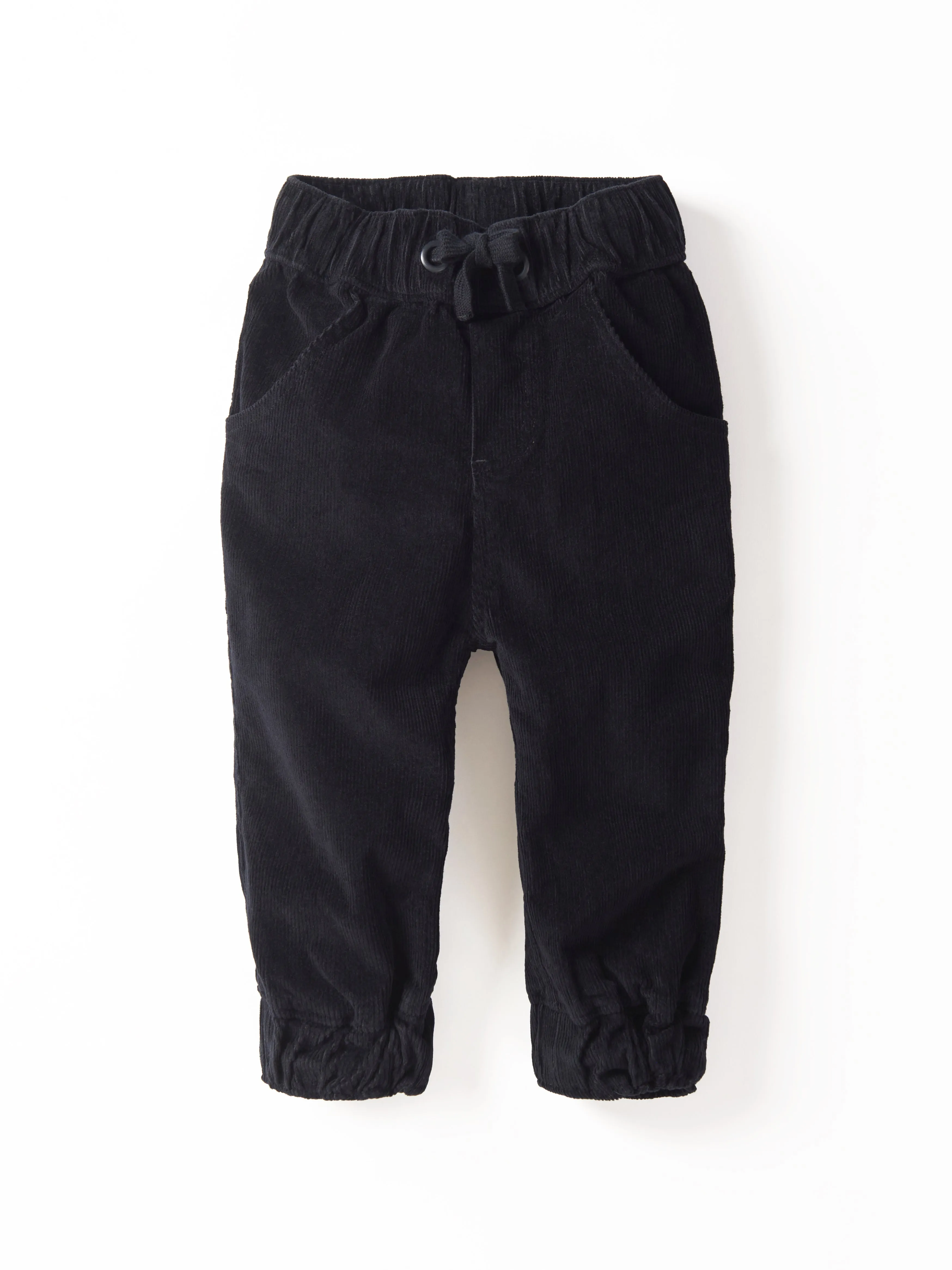 Corduroy Jogger - Black