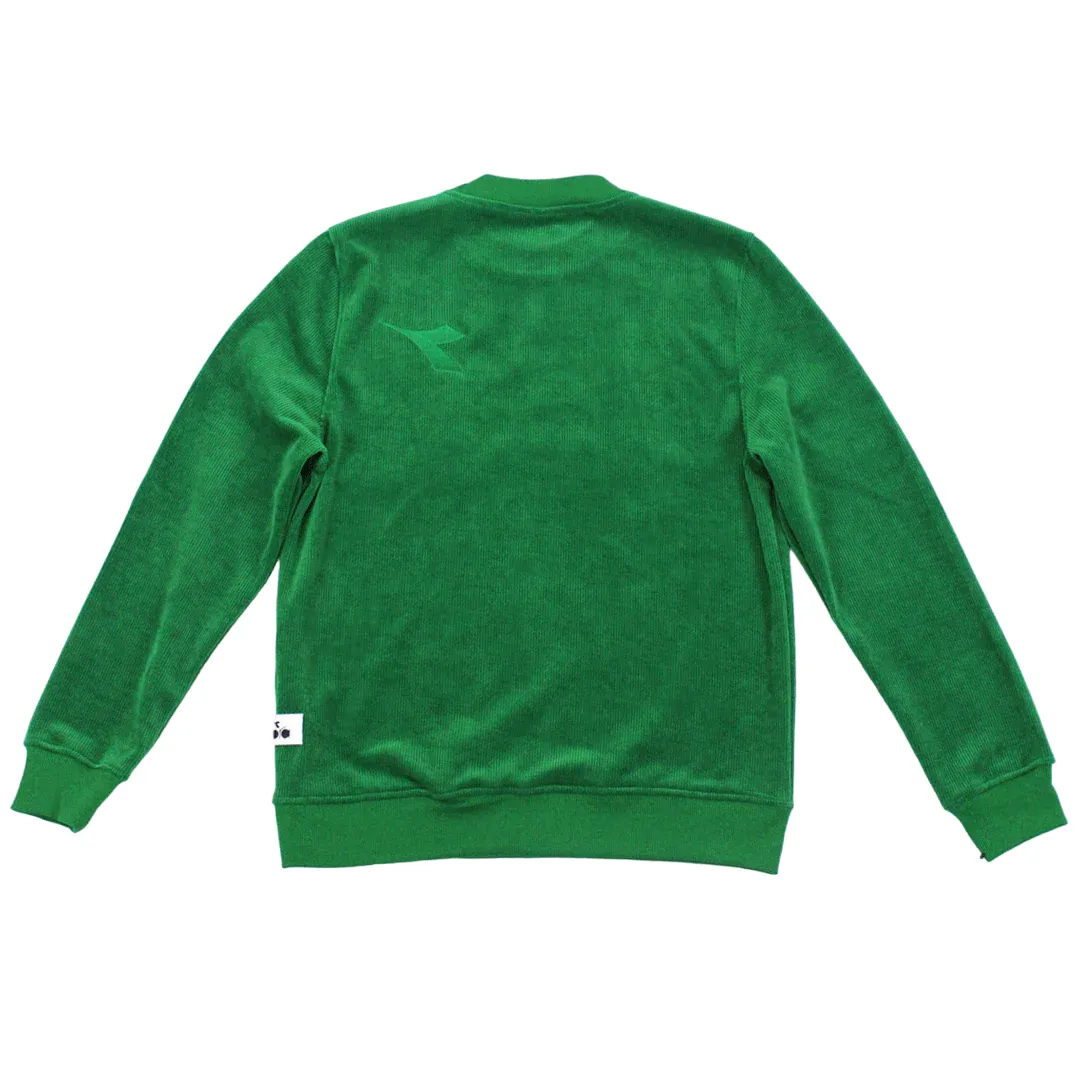 DIADORA Collisto Cord Green Sweater