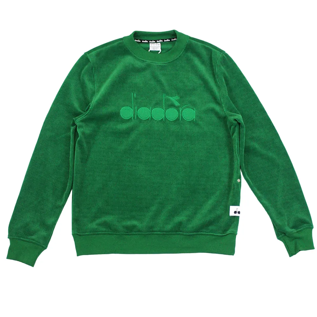 DIADORA Collisto Cord Green Sweater