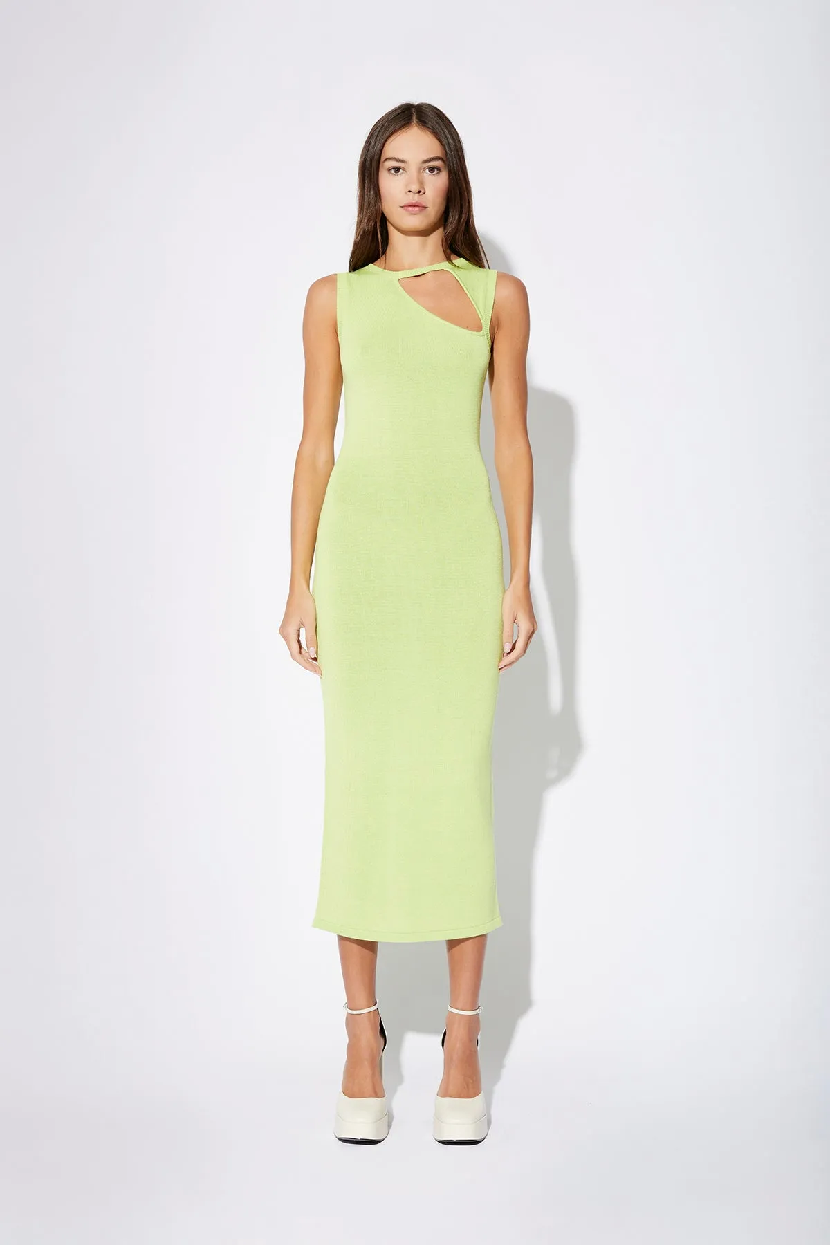 ESTELA DRESS | ACID LIME