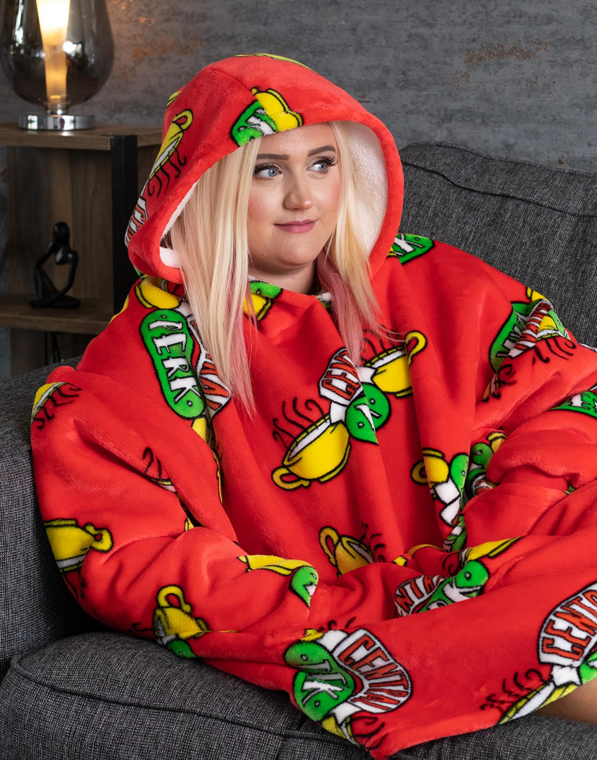 Friends Adult 'VUddie' Oversized Blanket Hoodie