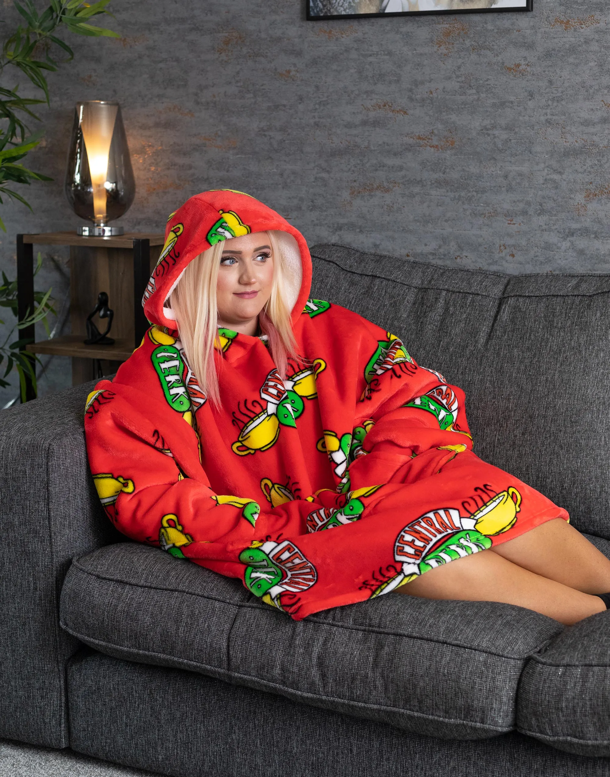 Friends Adult 'VUddie' Oversized Blanket Hoodie