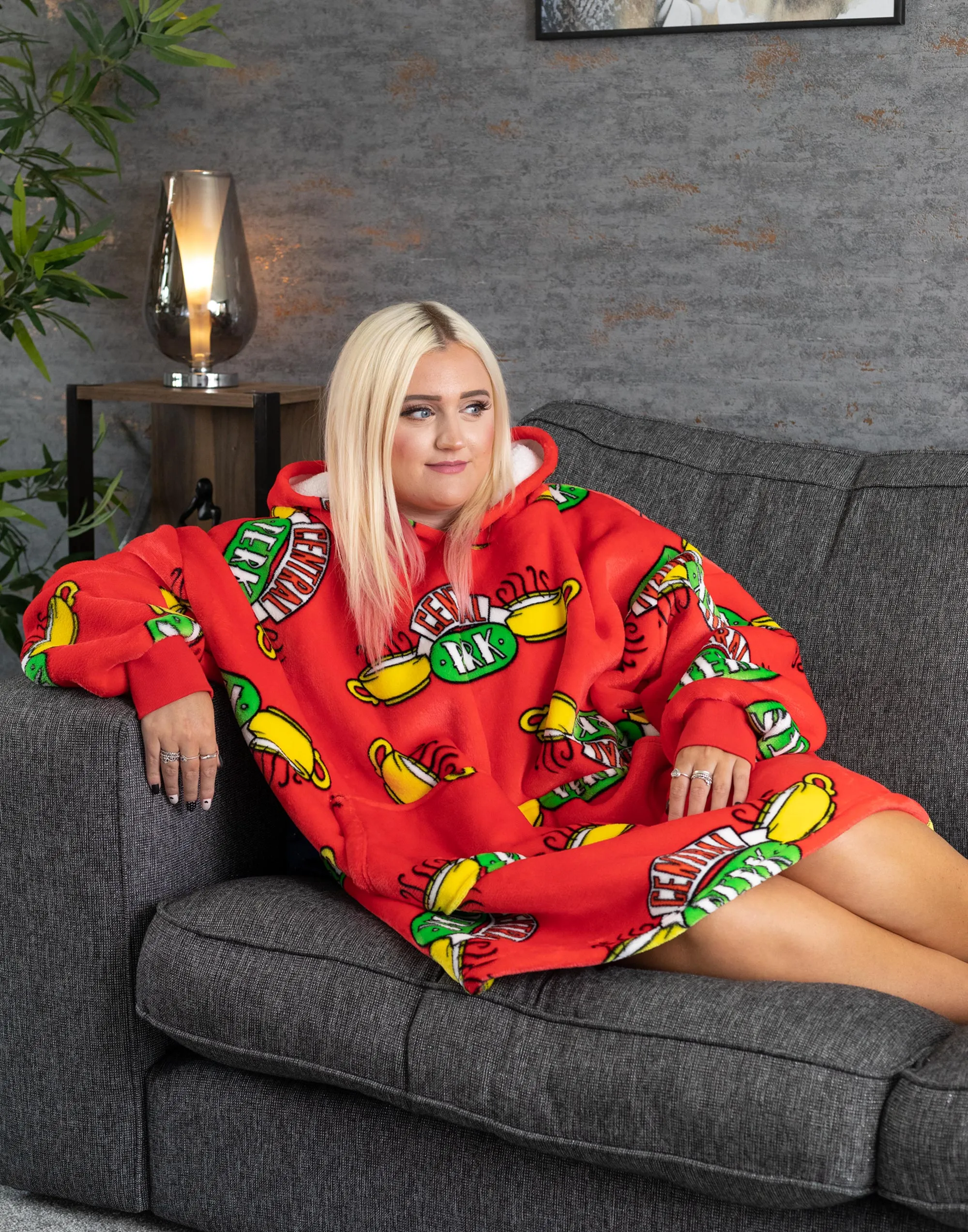 Friends Adult 'VUddie' Oversized Blanket Hoodie