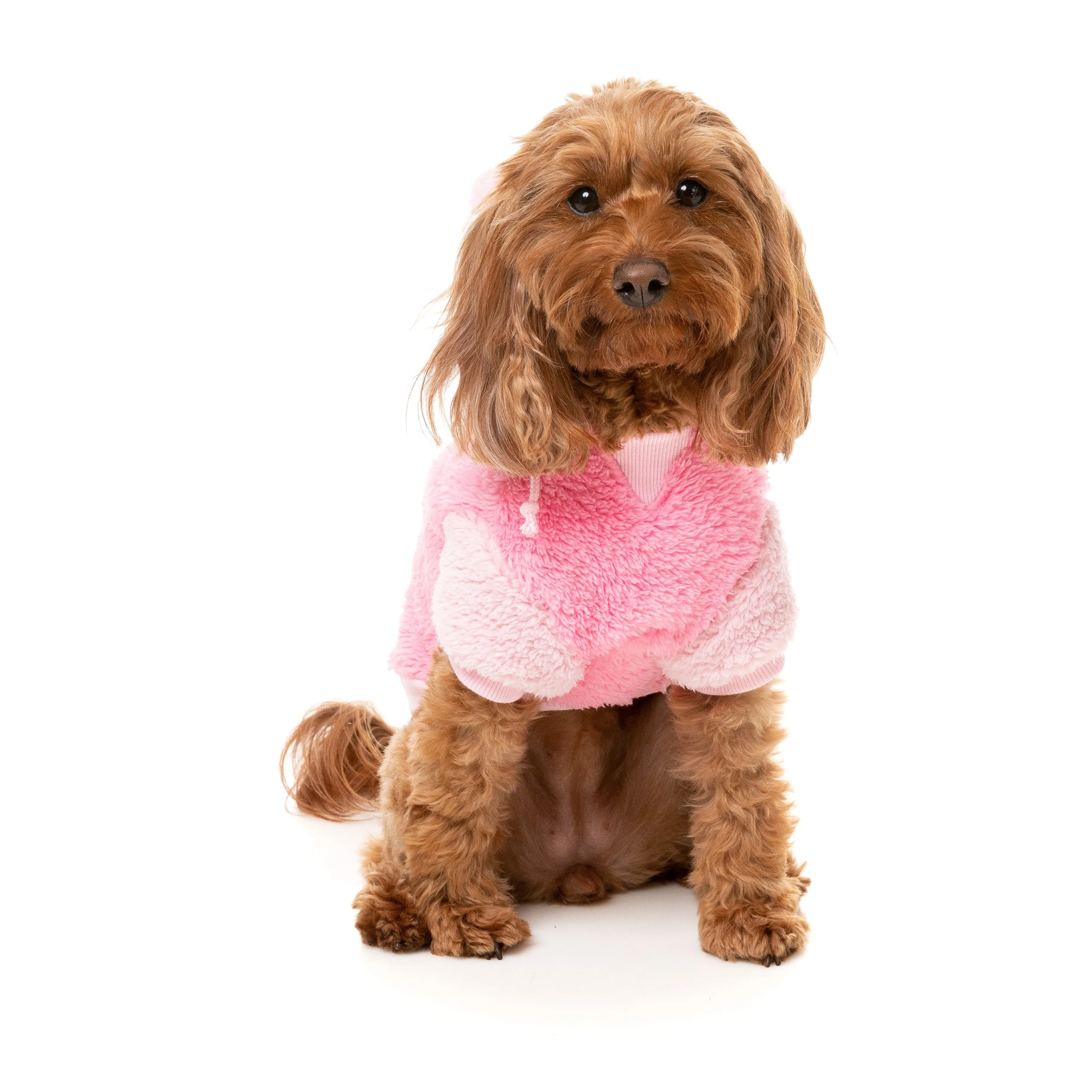 Fuzzyard Dog Apparel Winnie Hoodie Pink Size 5 Large***