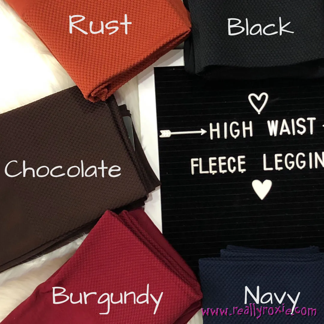 High Waist Fleece Legging