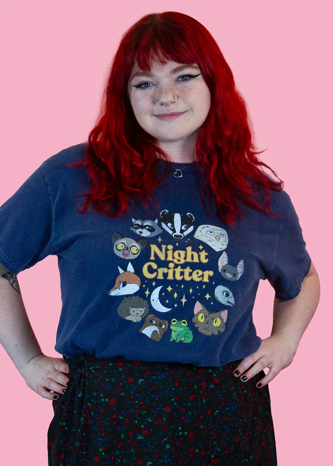 Home of Rainbows - Unisex Night Critters Tee