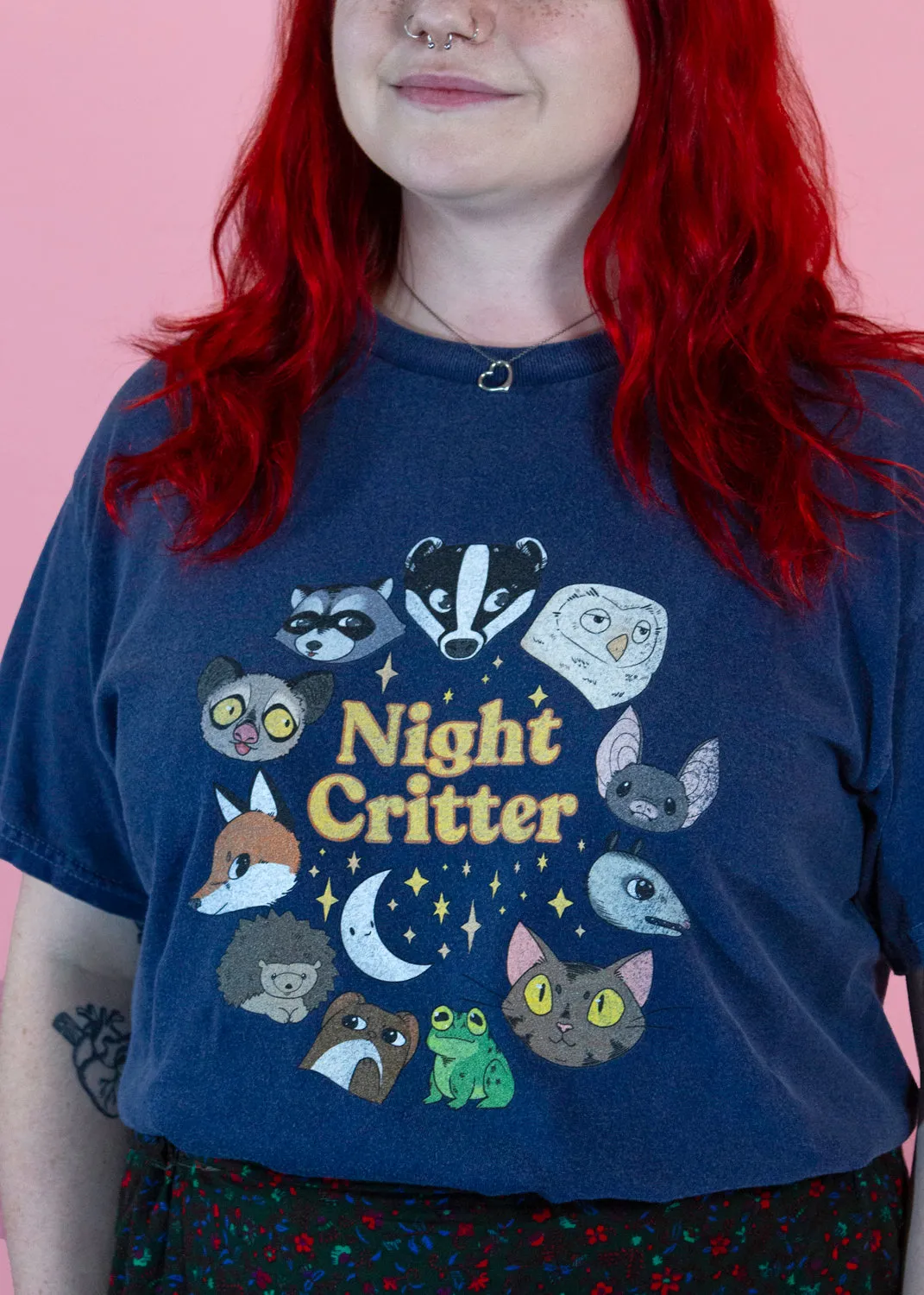 Home of Rainbows - Unisex Night Critters Tee