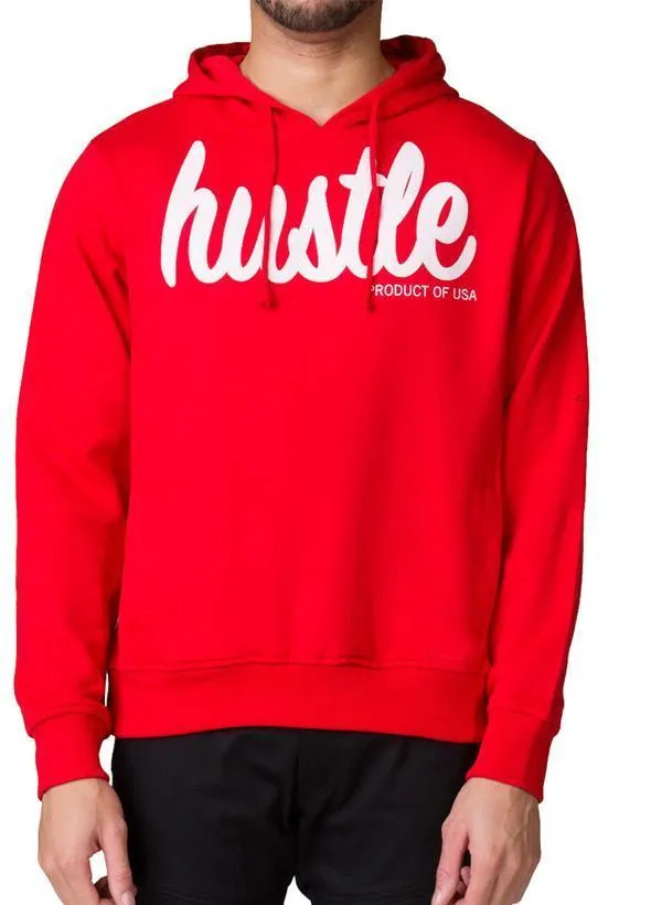 HUSTLE RED HOODIE