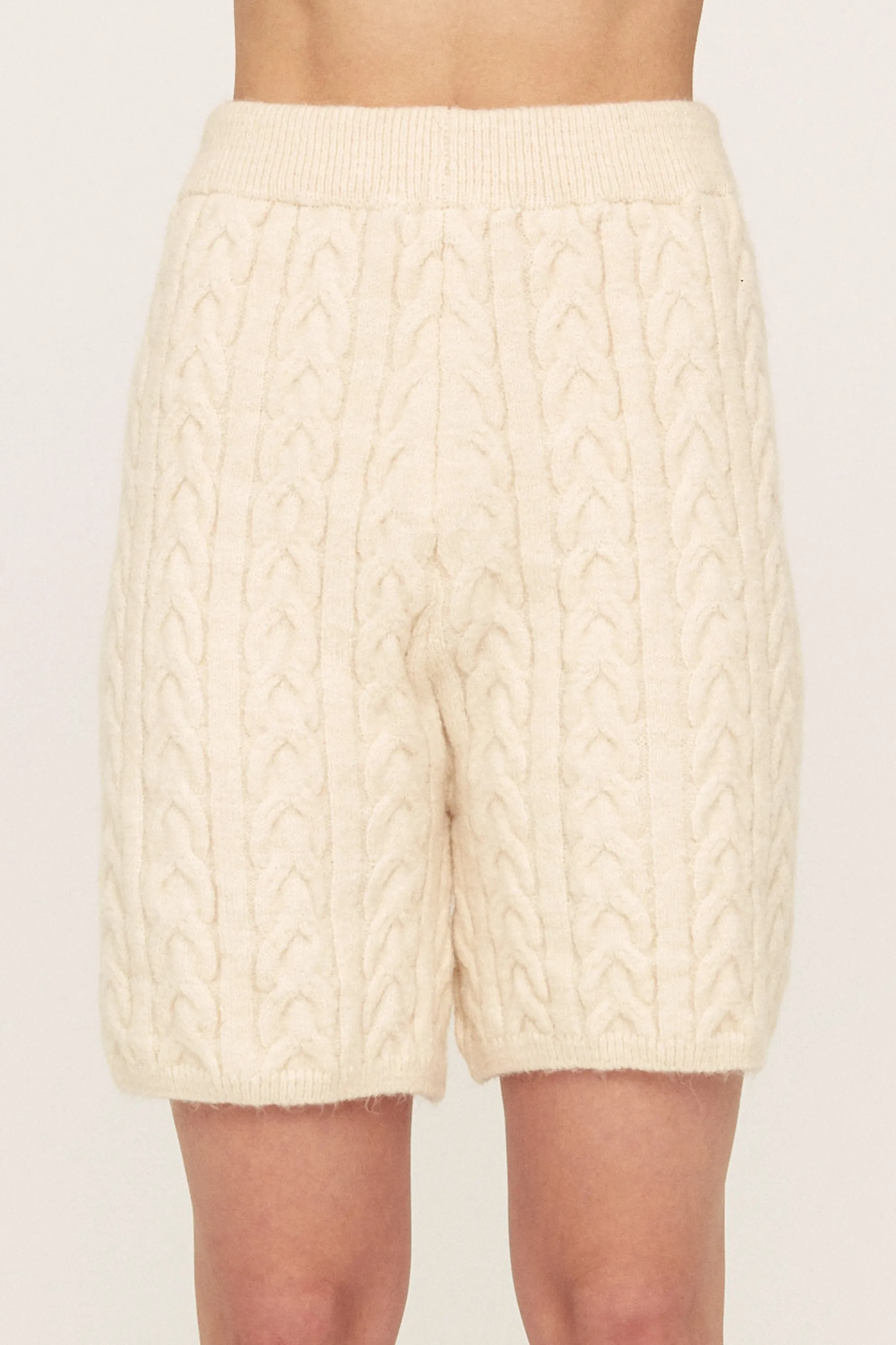 Ivy Cable Sweater n Shorts Set