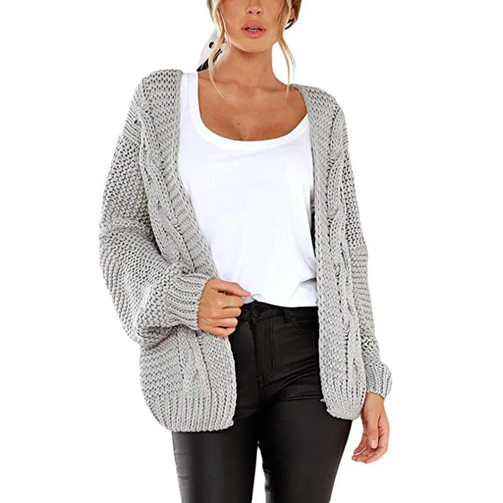 KARI CABLEKNIT CARDIGAN