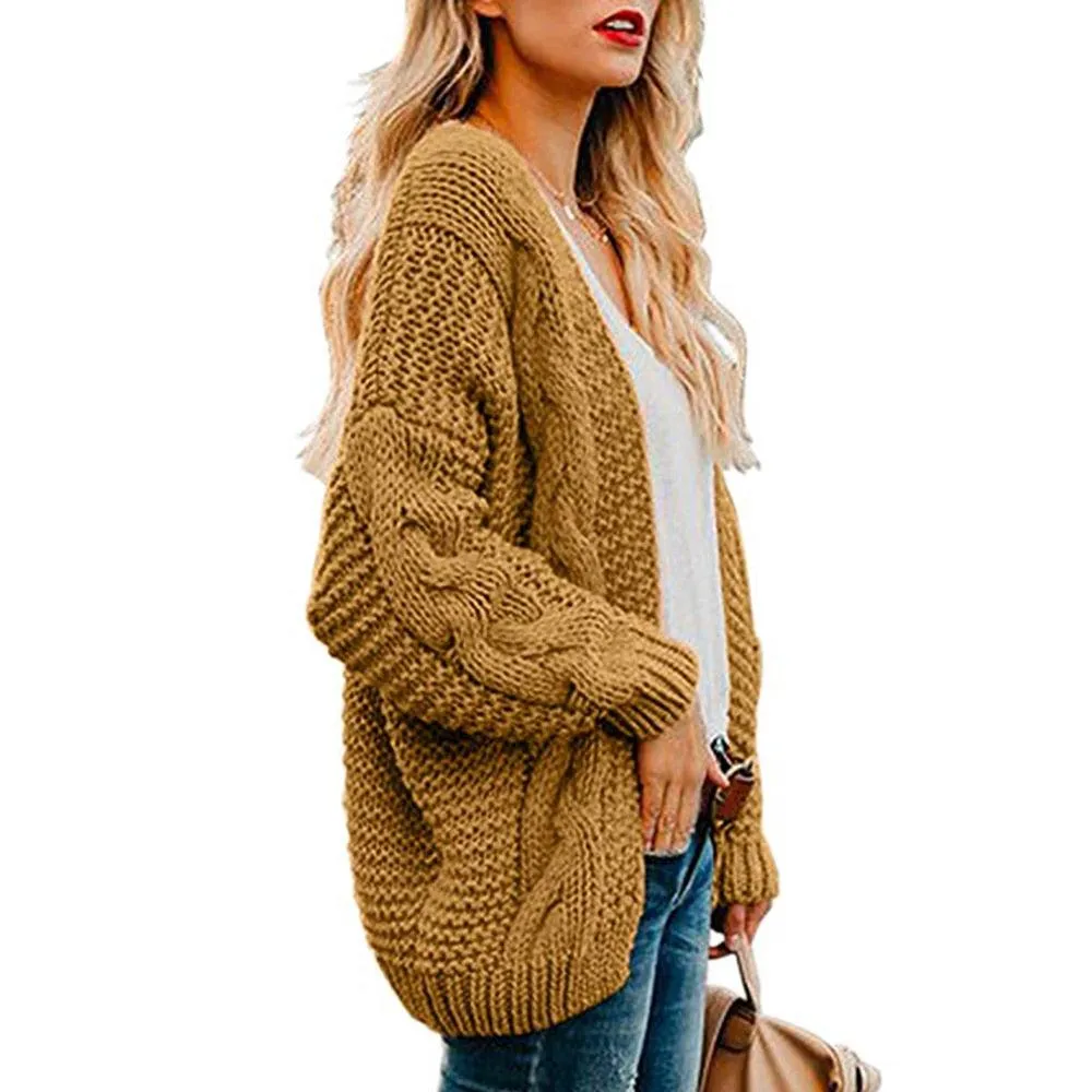 KARI CABLEKNIT CARDIGAN