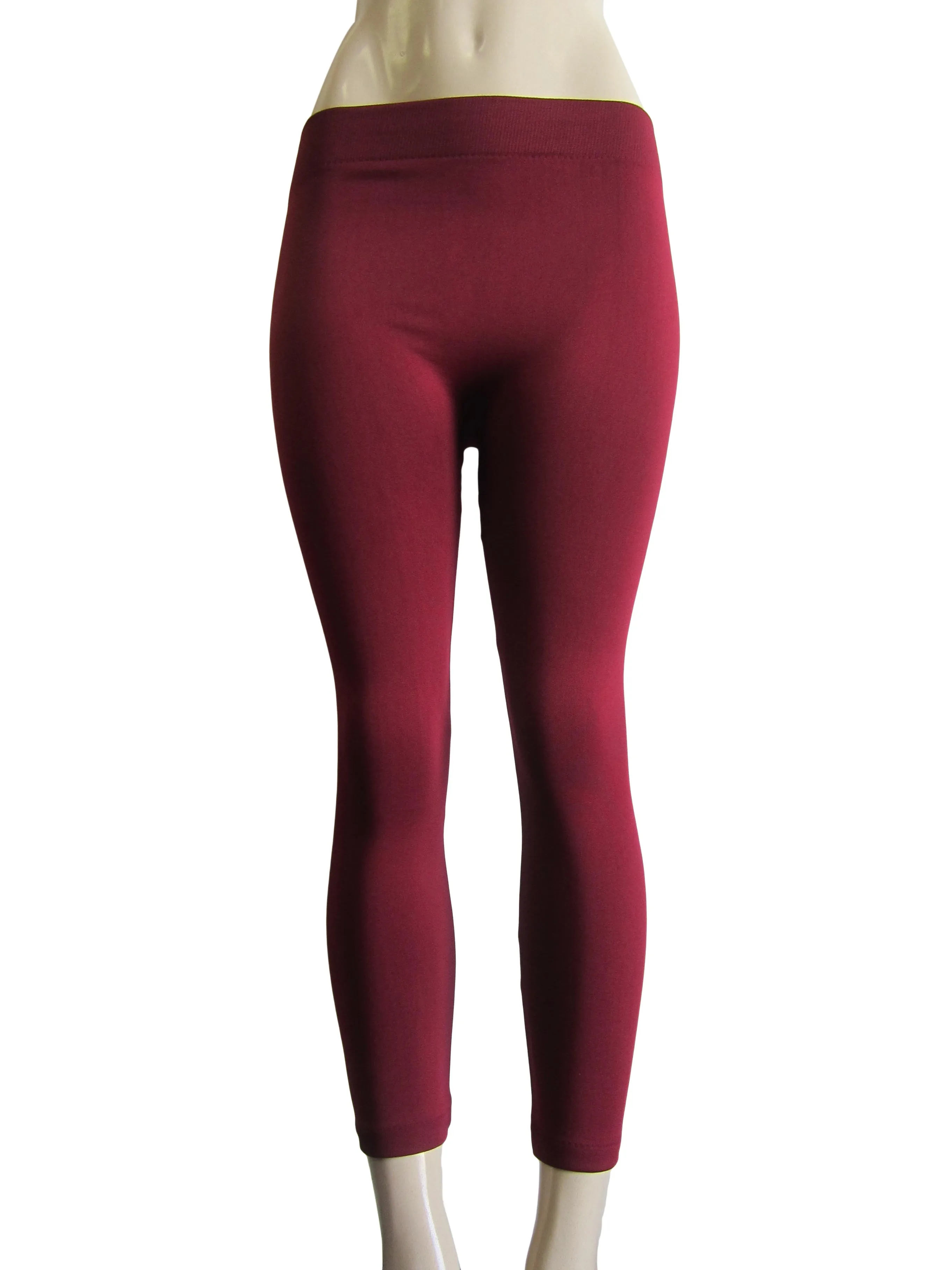 Leggings  Seamless Fleece Leggings (FAB-11802)