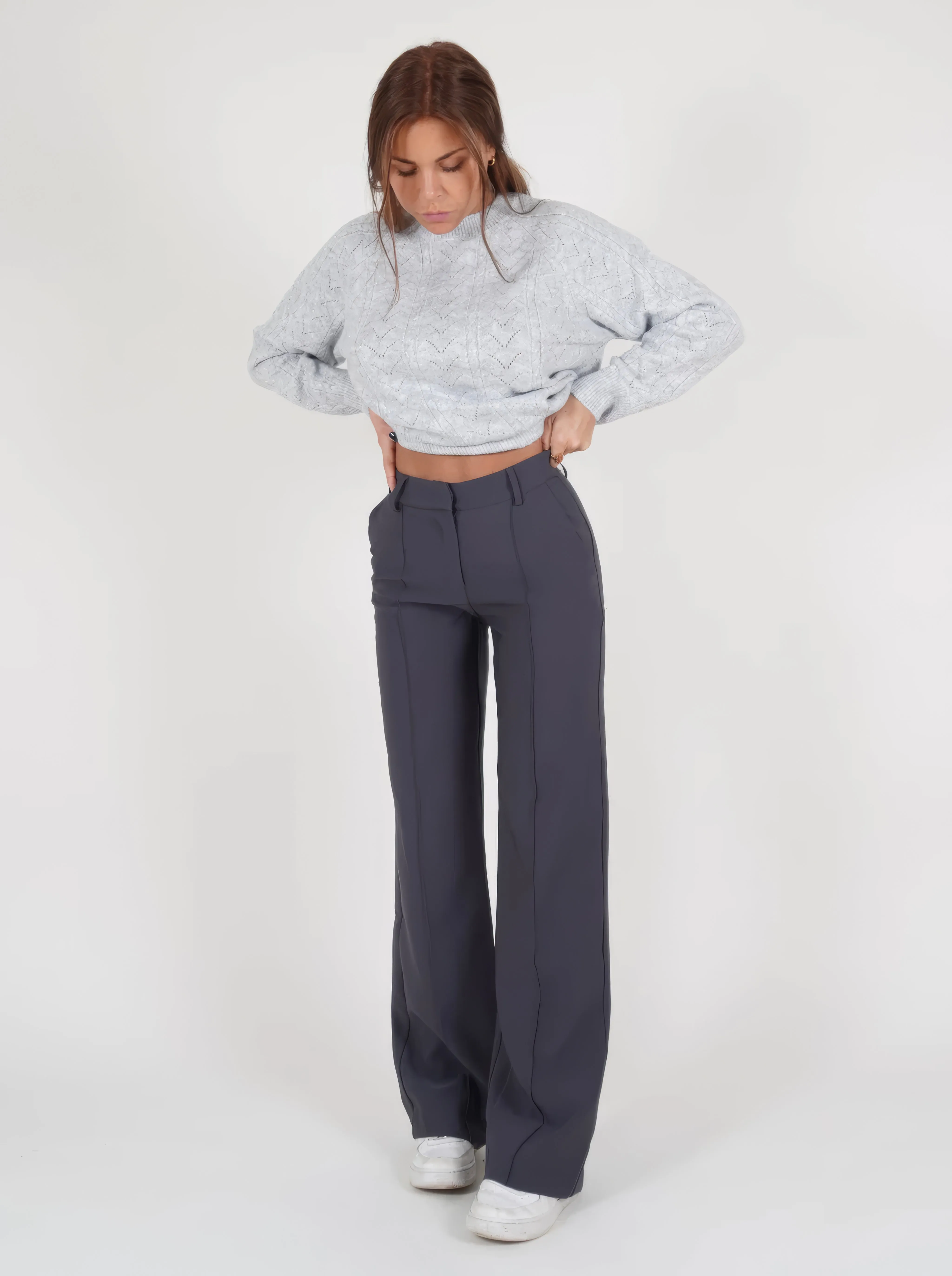 Lena - Casual Wide-Leg Trousers