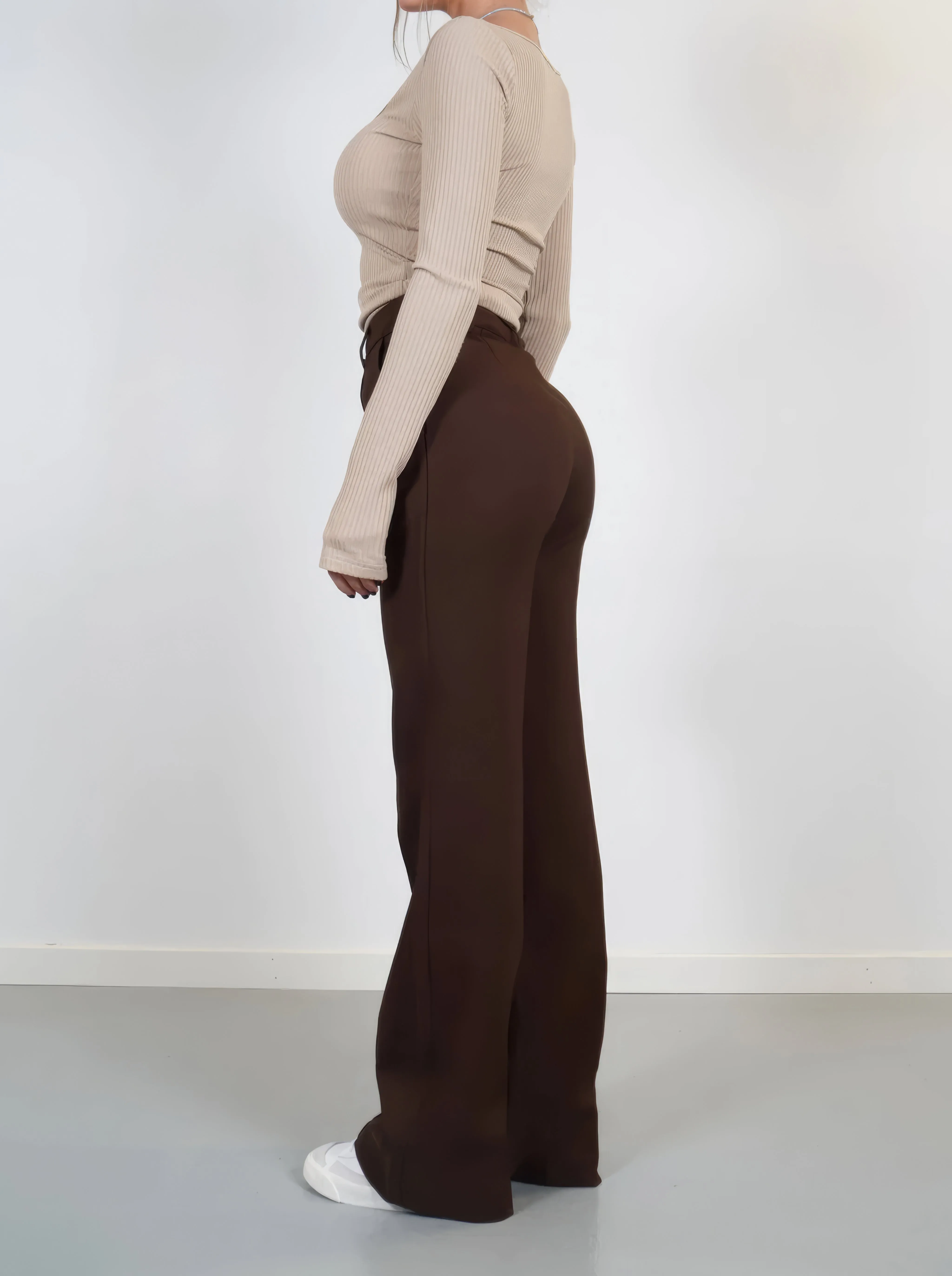 Lena - Casual Wide-Leg Trousers