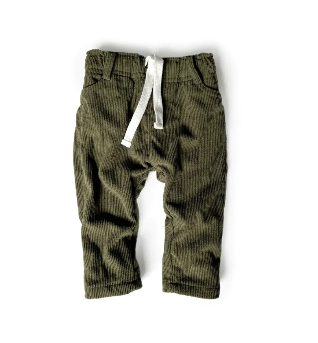 LITTLE BIPSY - Corduroy Pants | Forest