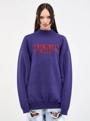 Logo Knit Sweater (UE54KN140U-9671-PURPLE)