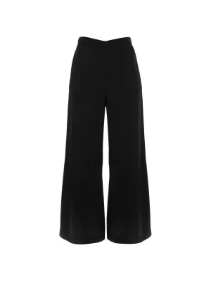 Lucee Satin Wide-Leg Trousers