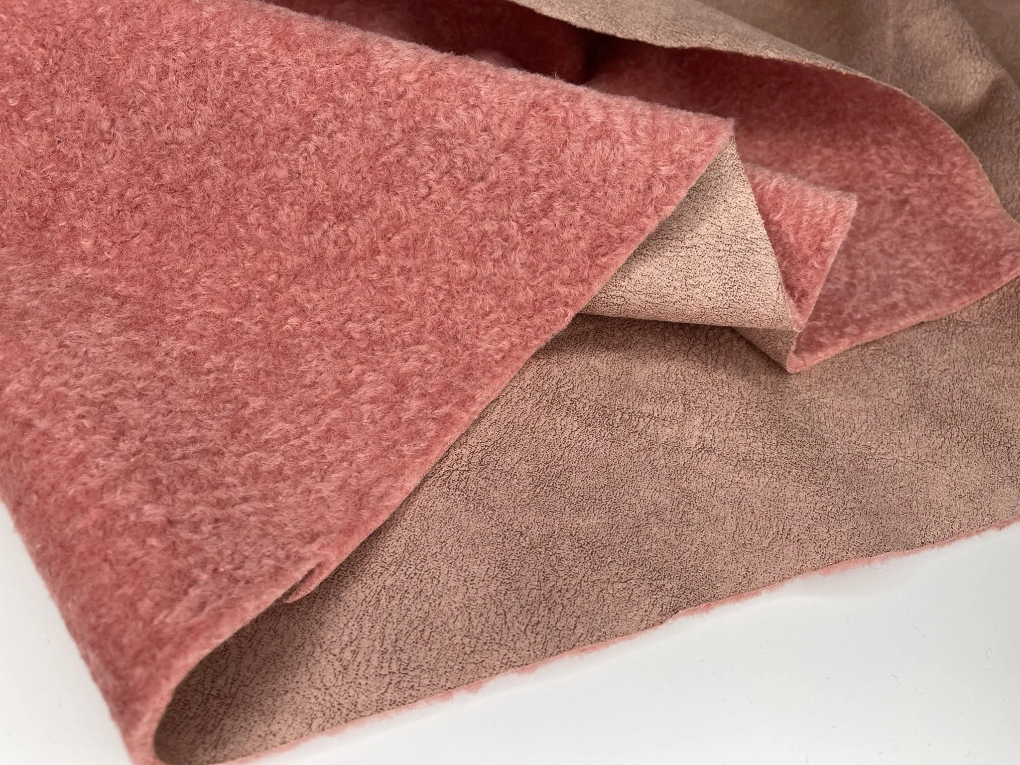 Luxury Thick Bonded Faux Suede Fabric   - 9385