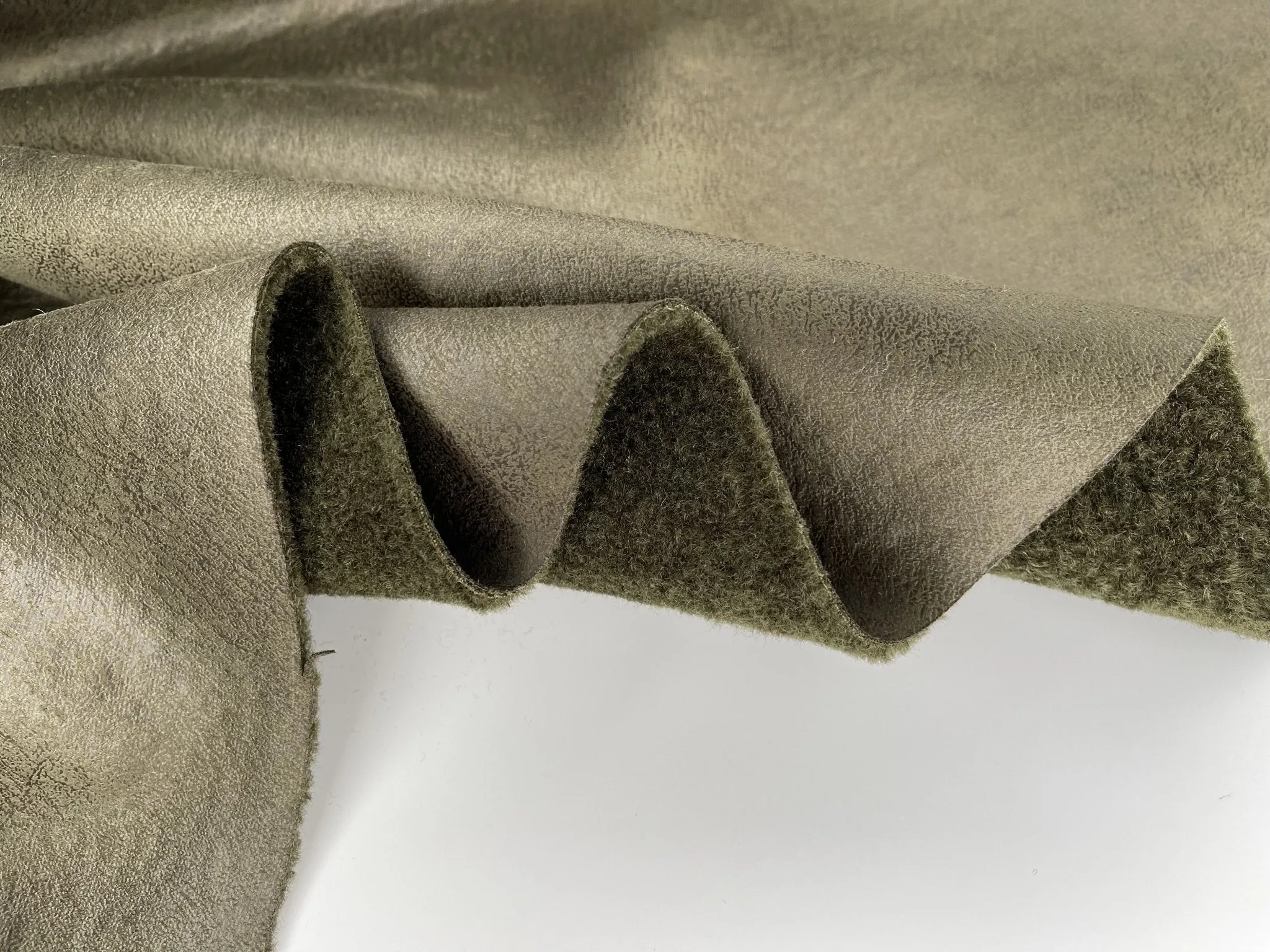 Luxury Thick Bonded Faux Suede Fabric   - 9385