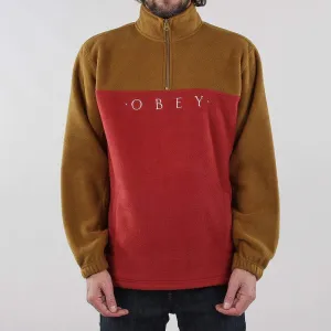 OBEY Channel Mock Neck Sweatshirt