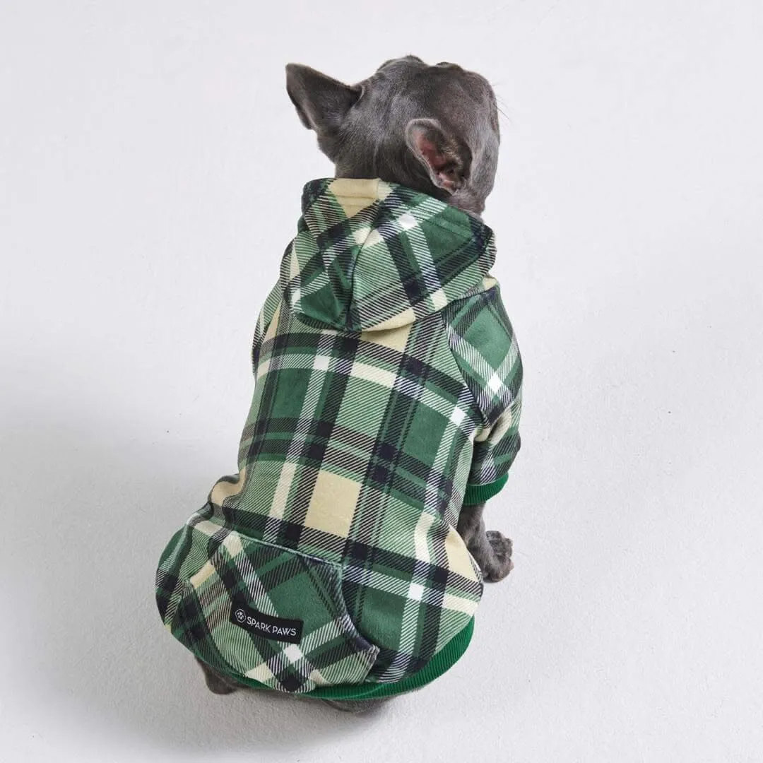 Plaid Dog Hoodies