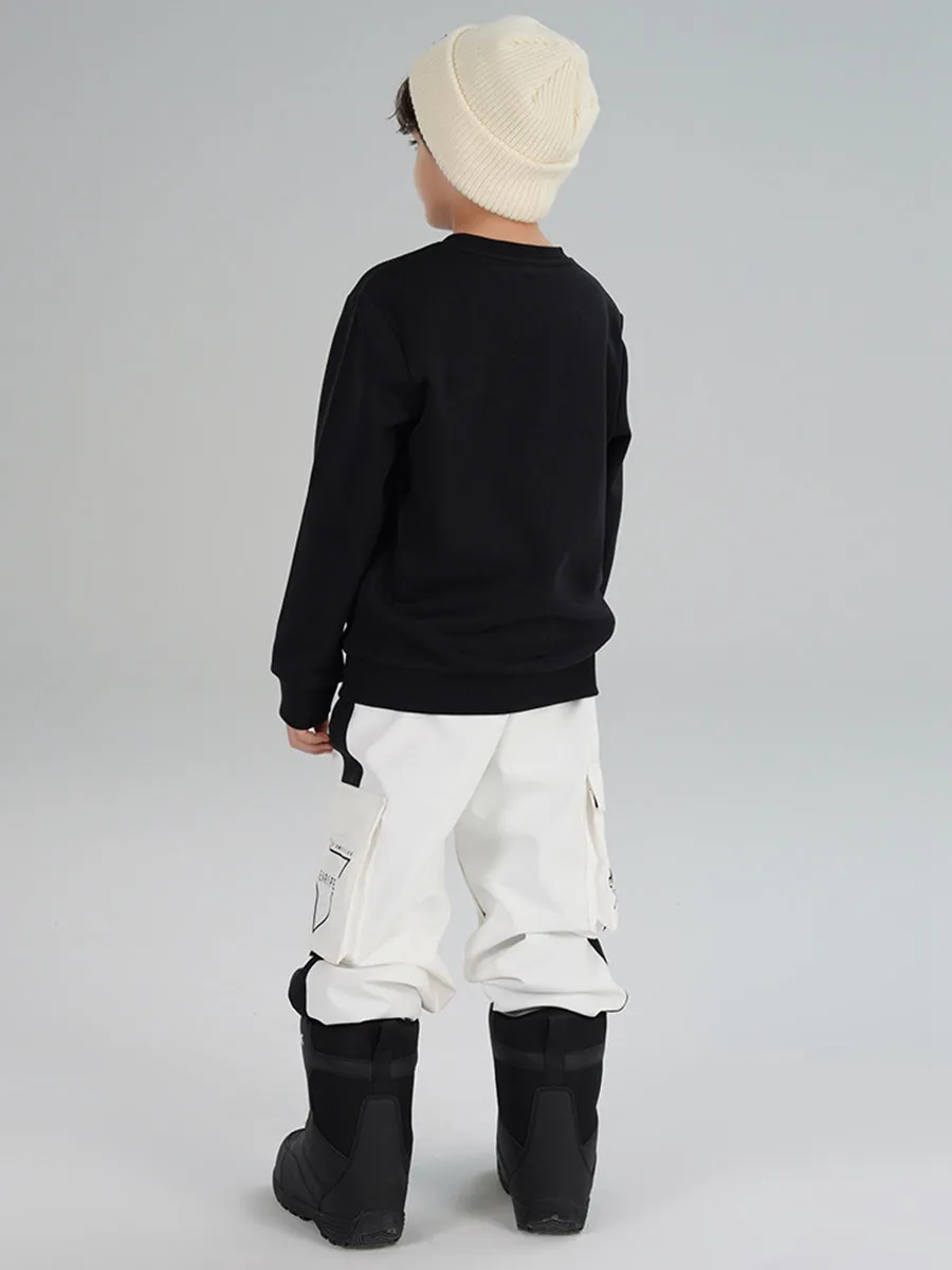 Riuiyele Boys Stripe Tape Ski Jogger Pants