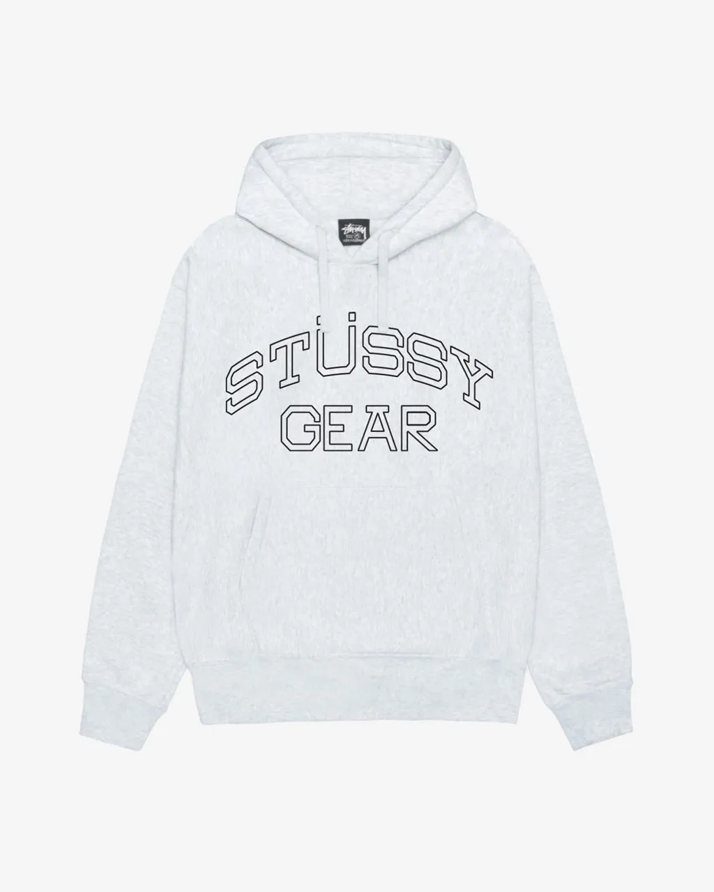 Stüssy Gear Hoodie Ash Heather