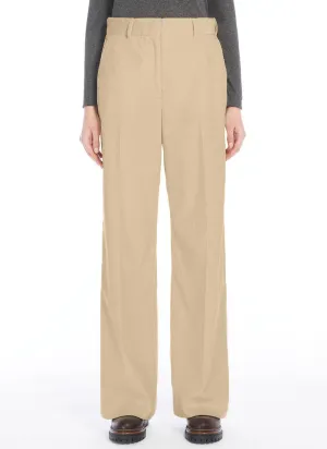 Tania Wide-Leg Velvet Corduroy Trouser