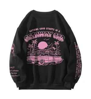 Taylor Swift Designed Oversized Sweatshirt