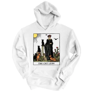 The Cat Lady Tarot Card Hoodie