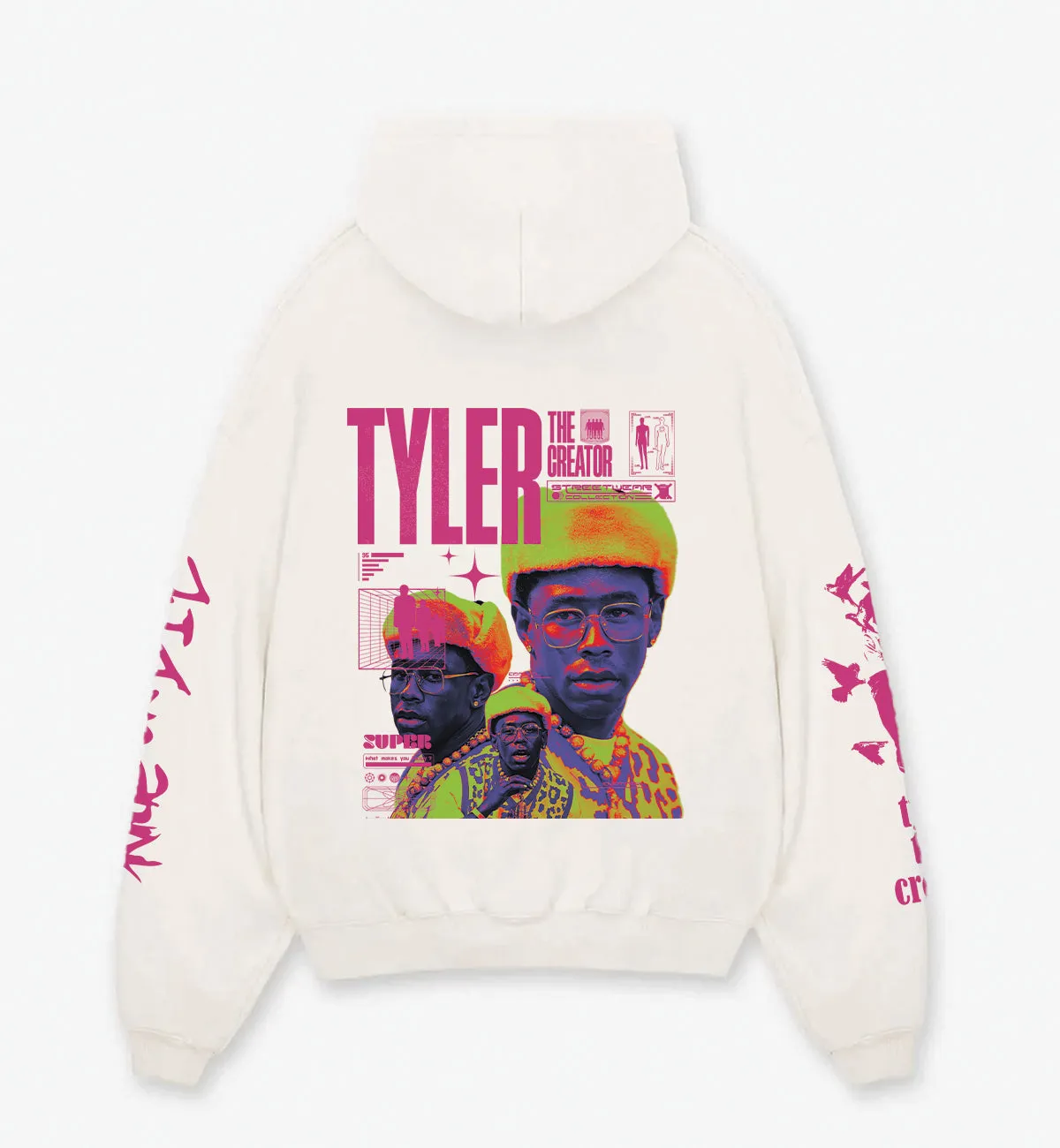 Tyler The Creator Designed Oversized Hoodie