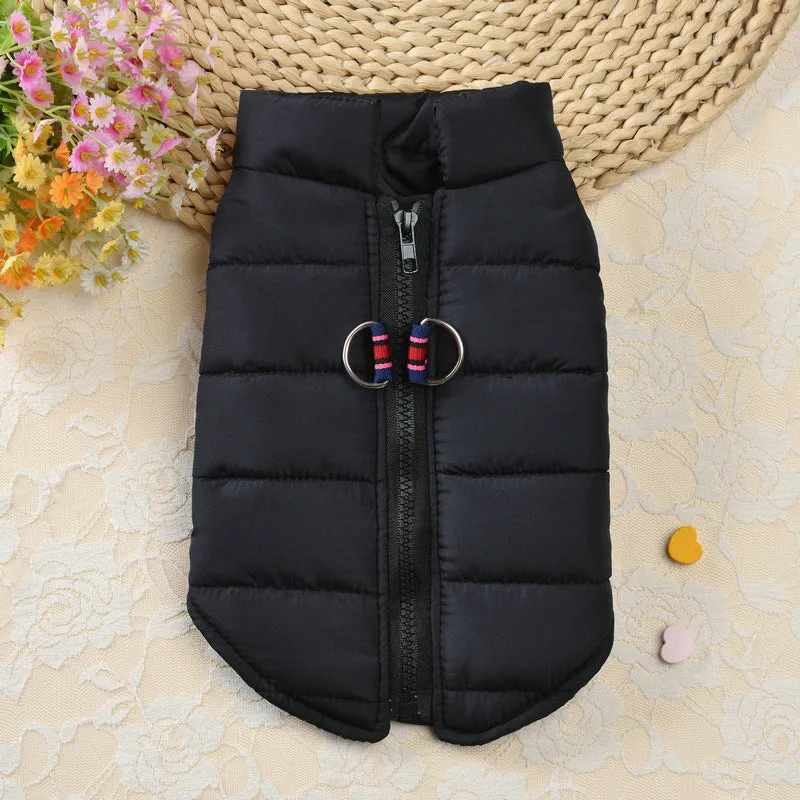 Zipper Two Legs Pet Coat