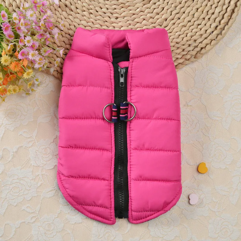 Zipper Two Legs Pet Coat