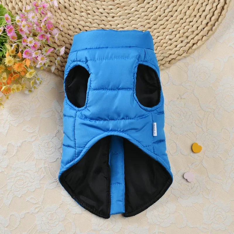 Zipper Two Legs Pet Coat