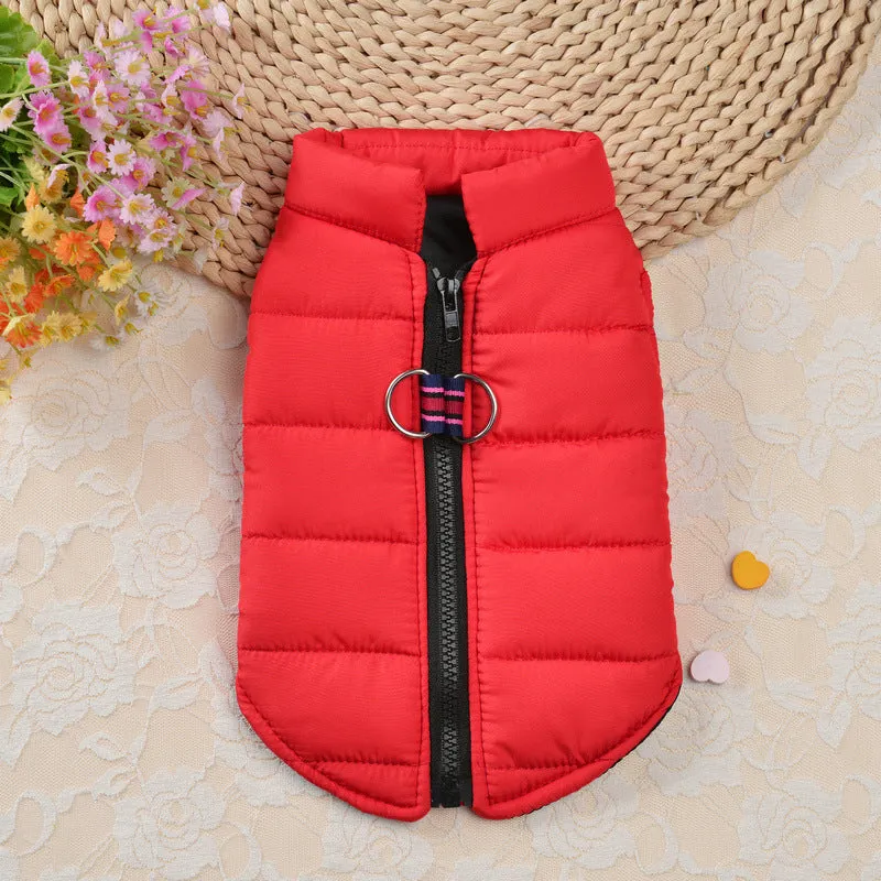 Zipper Two Legs Pet Coat